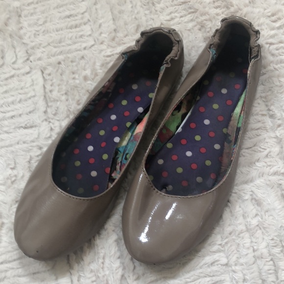 SO scrunch heel ballet flats Size 9 - Picture 2 of 16